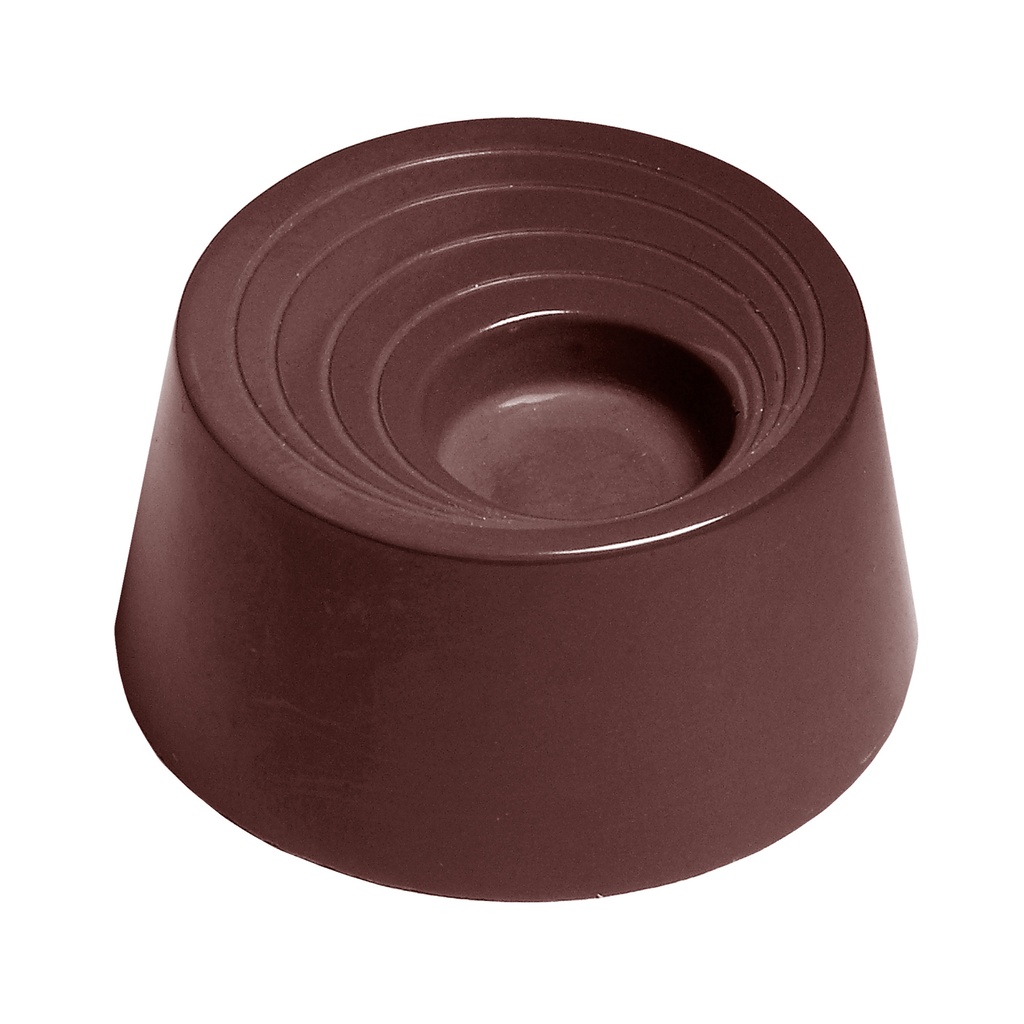 Chocoladevorm cilinder met gravure