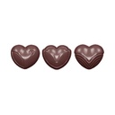 Chocoladevorm hart classic 3 fig.