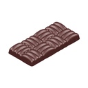 Molde de chocolate barra tejida