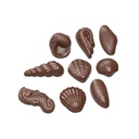 Stampo di cioccolato frutti di mare 9 soggetti