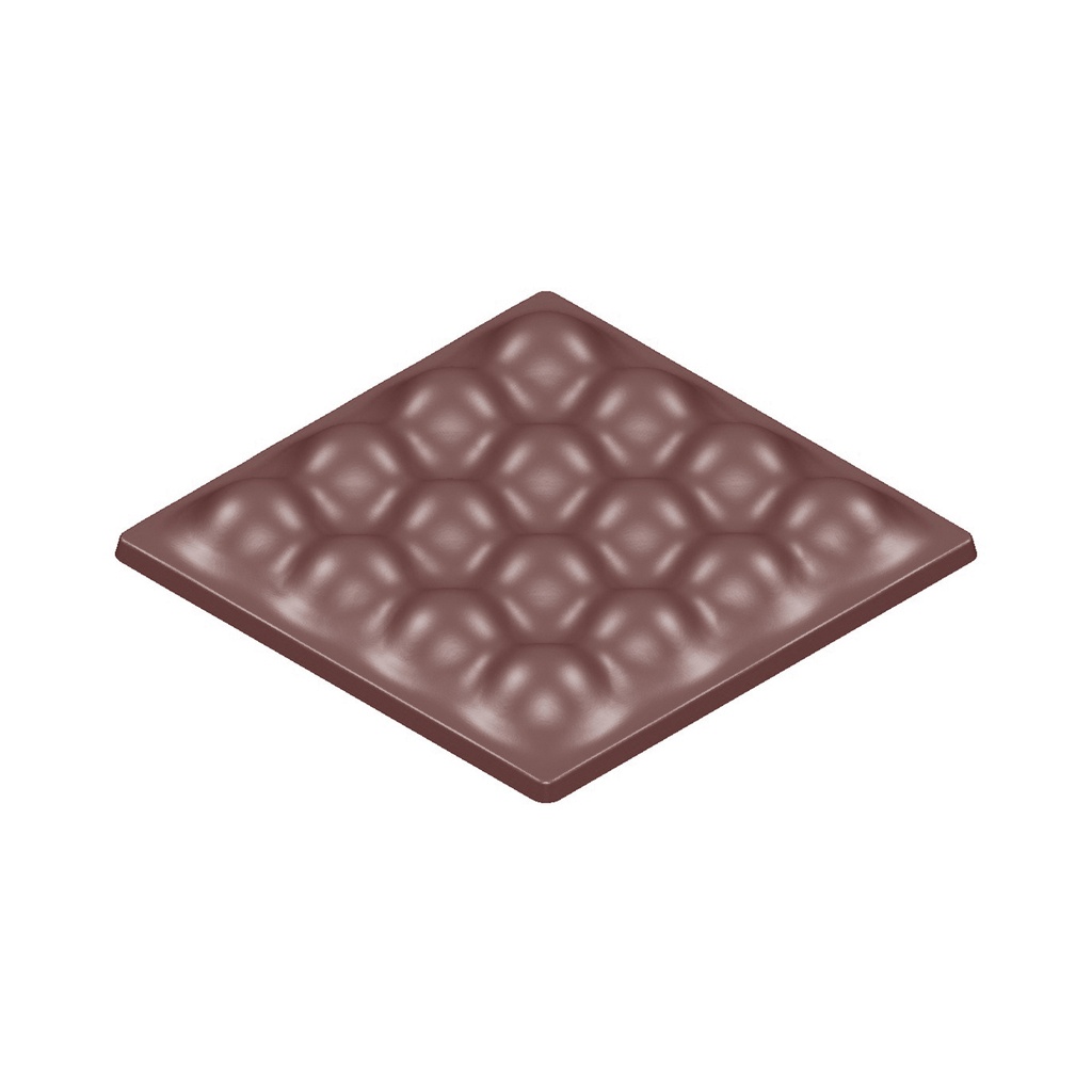 Chocolate mould tablet bubbles