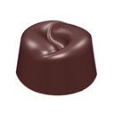 Schokoladenform yin yang