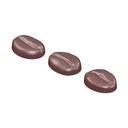 Chocolate mould coffee bean 3 fig.