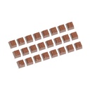 Chocoladevorm deel  2 alfabet 24 fig.