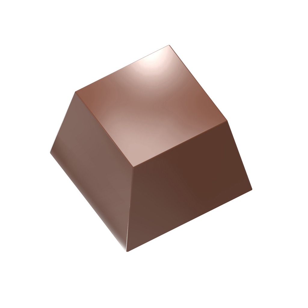 Molde de chocolate cubo liso