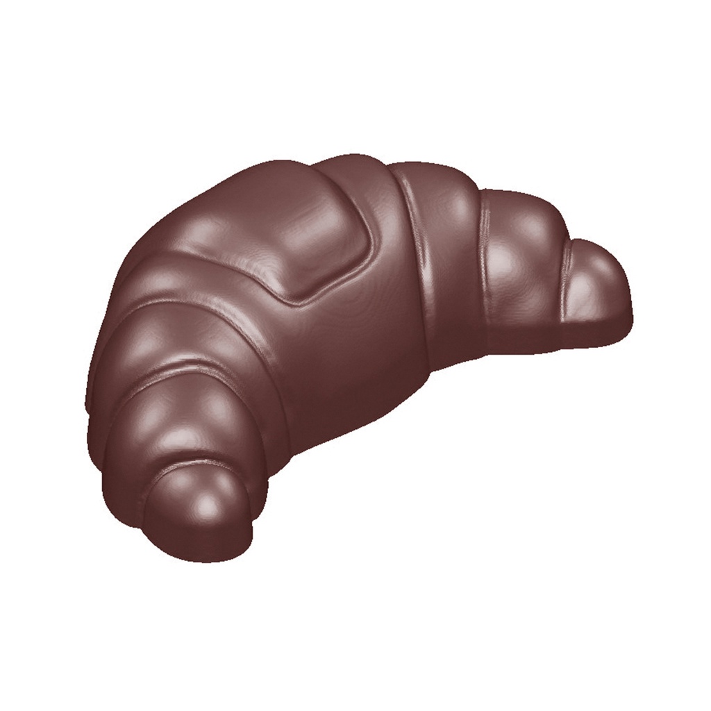 Chocolate mould croissant