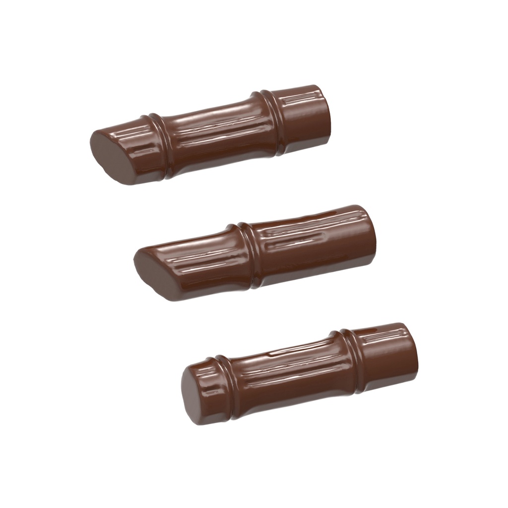 Chocolate mould bamboo 3 fig.