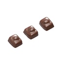 Chocolate mould nut enrobed 3 fig.