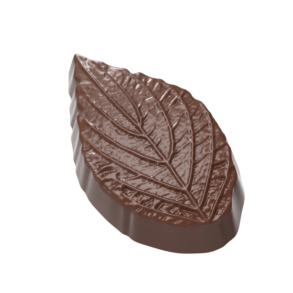 Moule à chocolat feuille structure