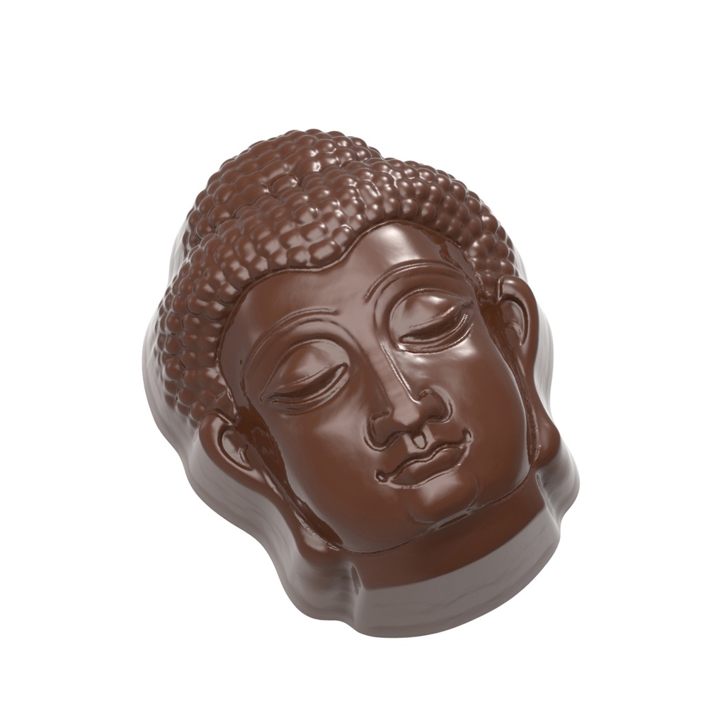 Schokoladenform Buddha Kopf
