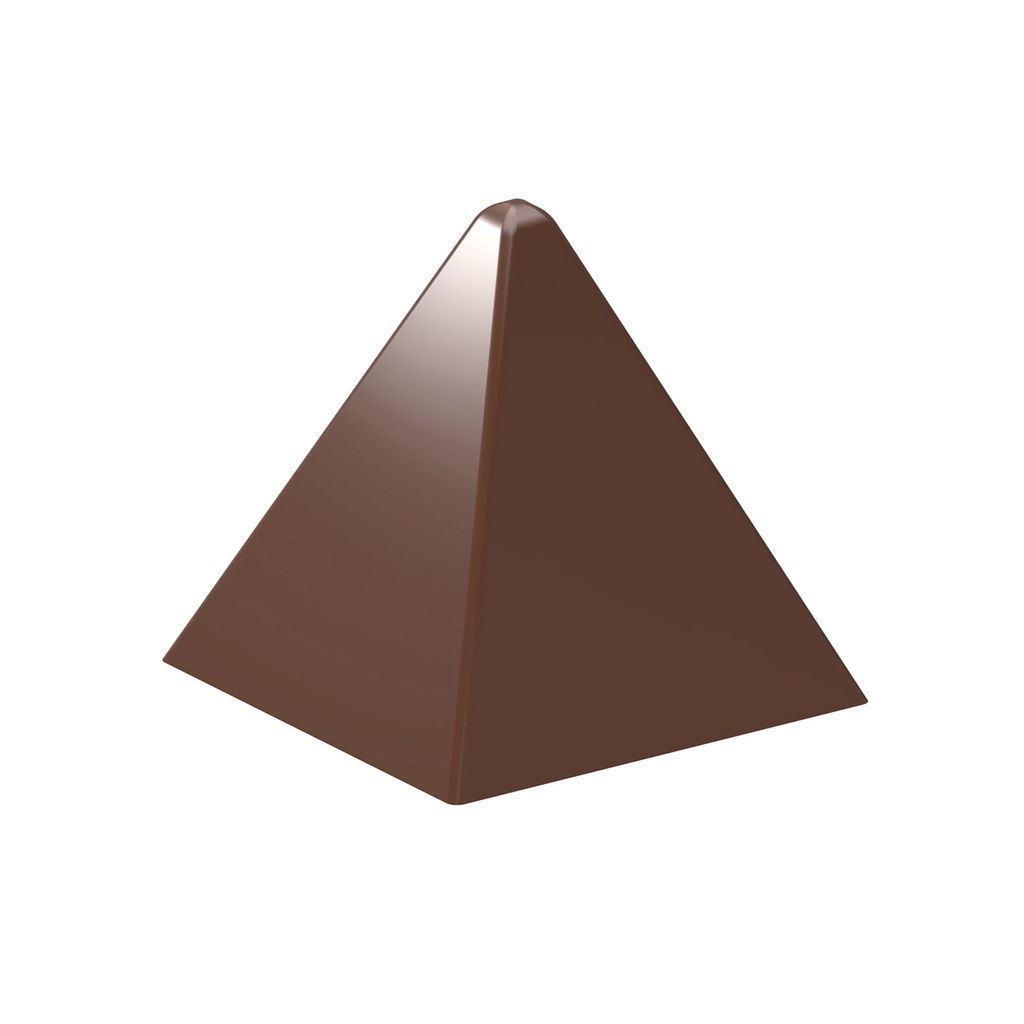 Moule à chocolat pyramide sans structure