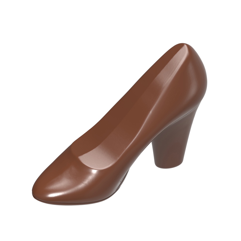 Chocolate mould ladies shoe