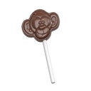 Molde de chocolate piruleta mono