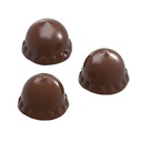 Chocolate mould melo cake 3 fig.