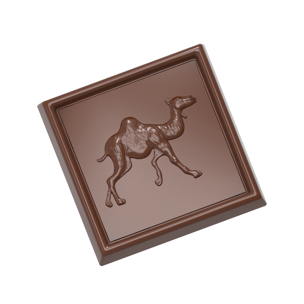 Molde de chocolate napolitana camello