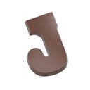Chocolate mould letter J 200 gr