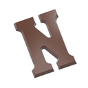 Chocolate mould letter N 200 gr