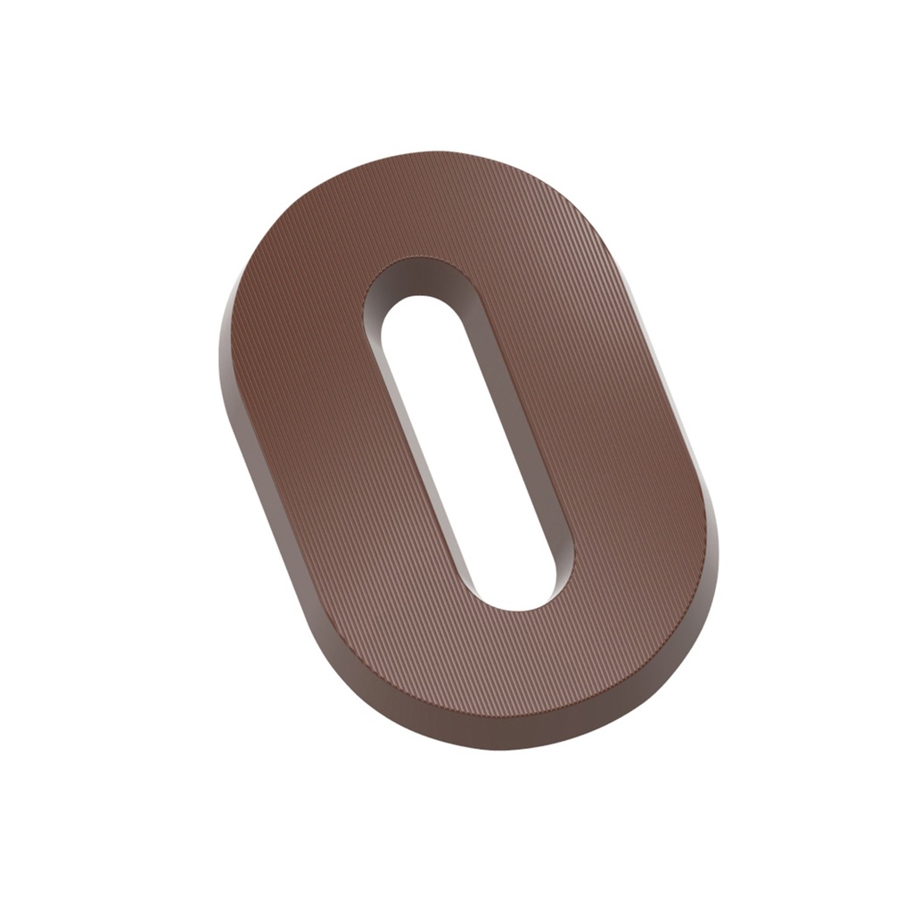 Chocolate mould letter O 200 gr