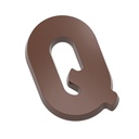 Chocolate mould letter Q 200 gr