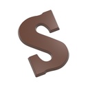 Stampo di cioccolato lettera S 200 gr