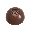 Chocoladevorm halve bol met barst Ø 31 mm