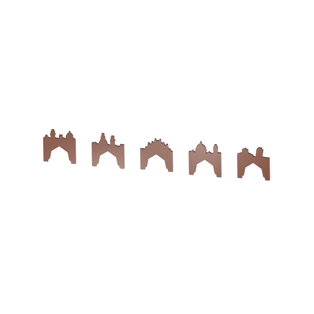 Chocolate mould "Skyline" (MTO)