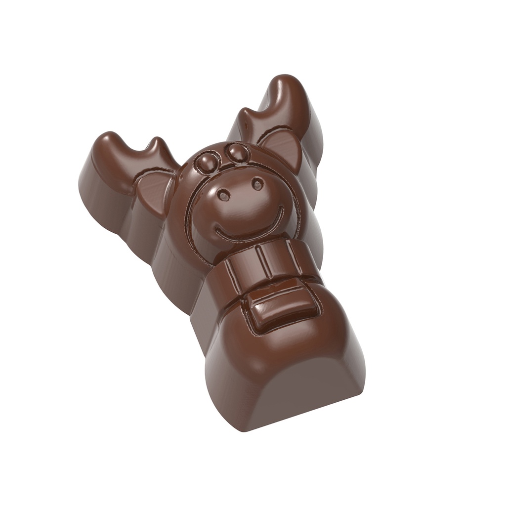 [1736CW] Schokoladenform moose