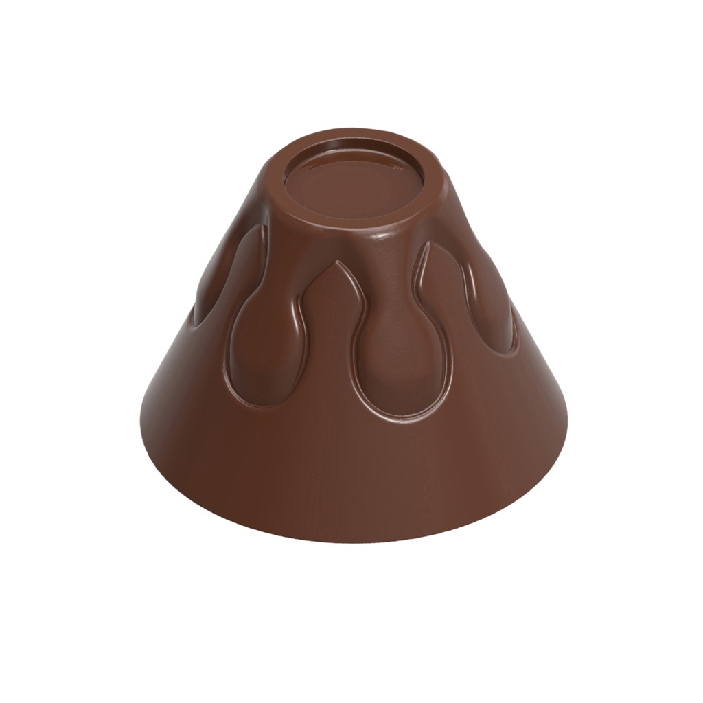 [1738CW] Chocolate mould volcano - Louis Tanuhadi