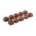 Molde de chocolate teclas 10 fig.