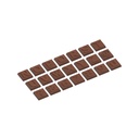 Chocoladevorm karak deel 2 alfabet 21 fig.