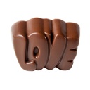 Chocolate mould "Love" praline