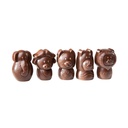 Stampo di cioccolato "The big five" animaletti piccoli 5 soggetti