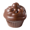 Molde de chocolate cupcake