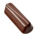 Chocolate mould bar with line