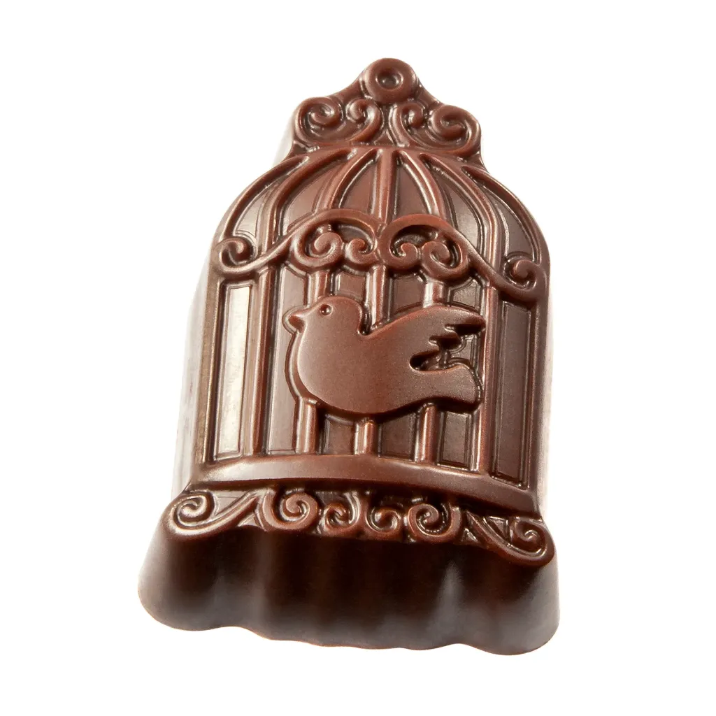 Chocoladevorm vogelkooi