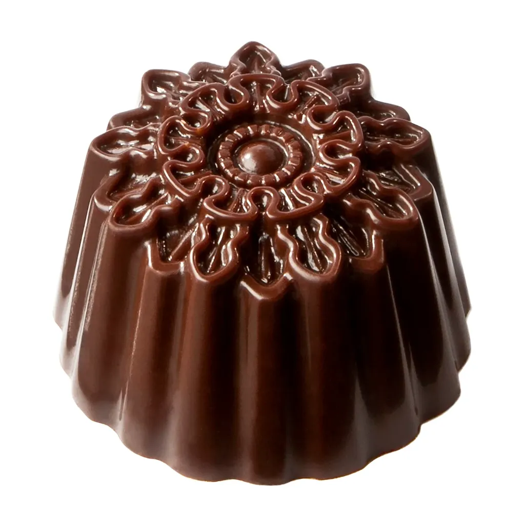 Chocolate mould ornament round