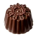 Chocolate mould ornament round