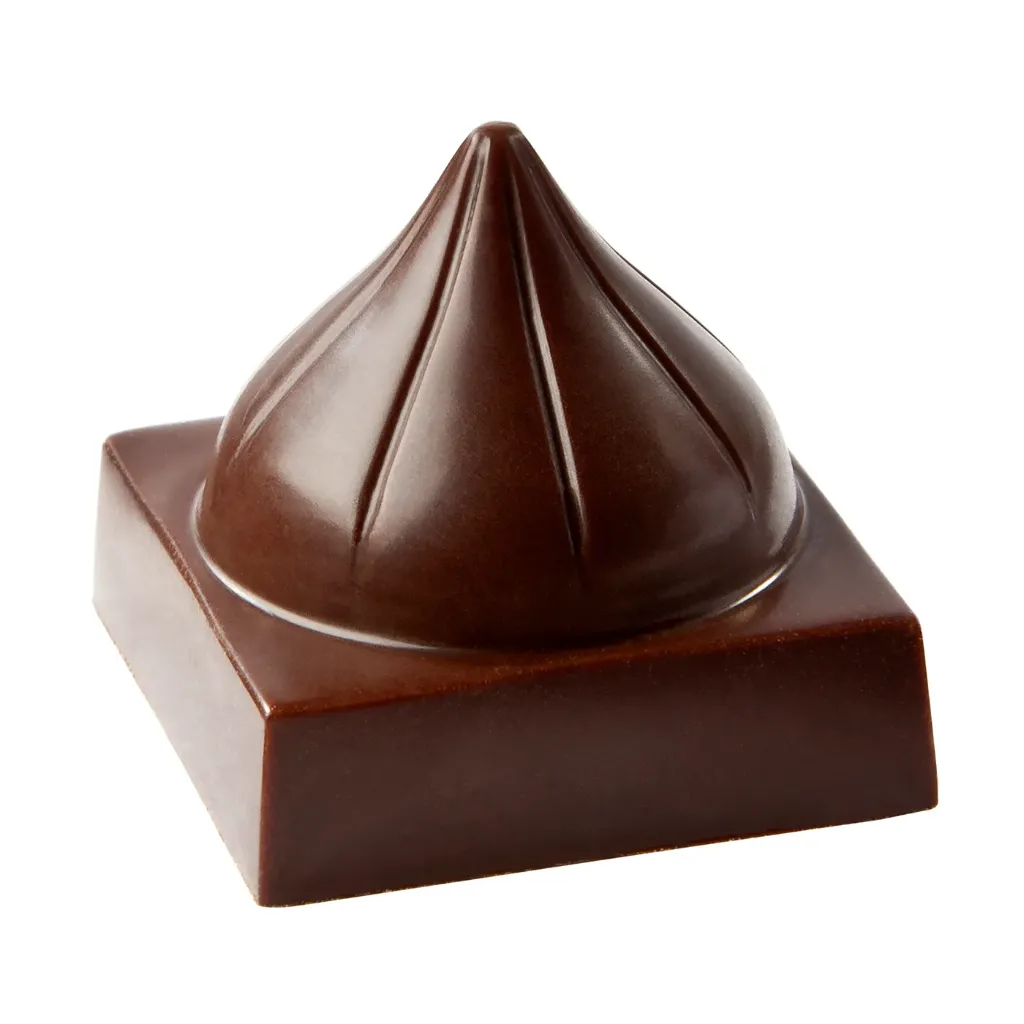 Schokoladenform Würfel mit Kuppel