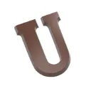 Chocoladevorm letter U 135 gr