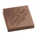 Molde de chocolate Napolitana "Thank you"