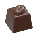 Chocolate mould cube coffee bean 6,9 gr
