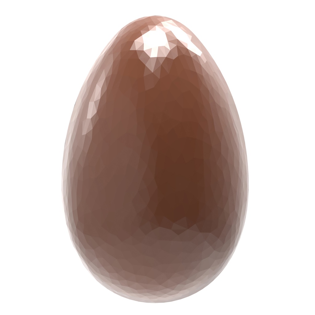 Chocolate mould egg facet 86,5 mm