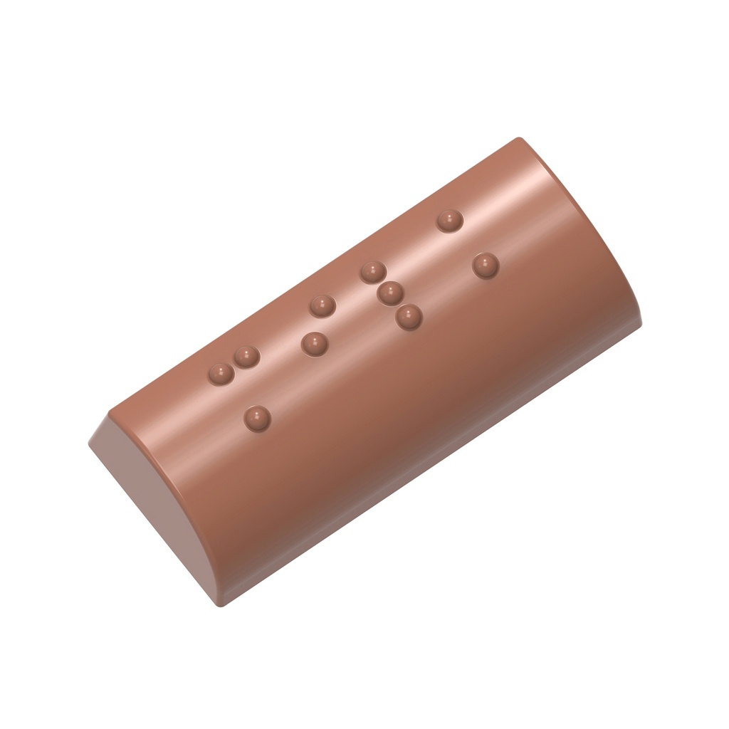 Chocolate mould Braille praline "Milk"