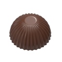 Chocoladevorm eitje plissé onderkant