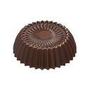 Moule à chocolat plissé & aplatti