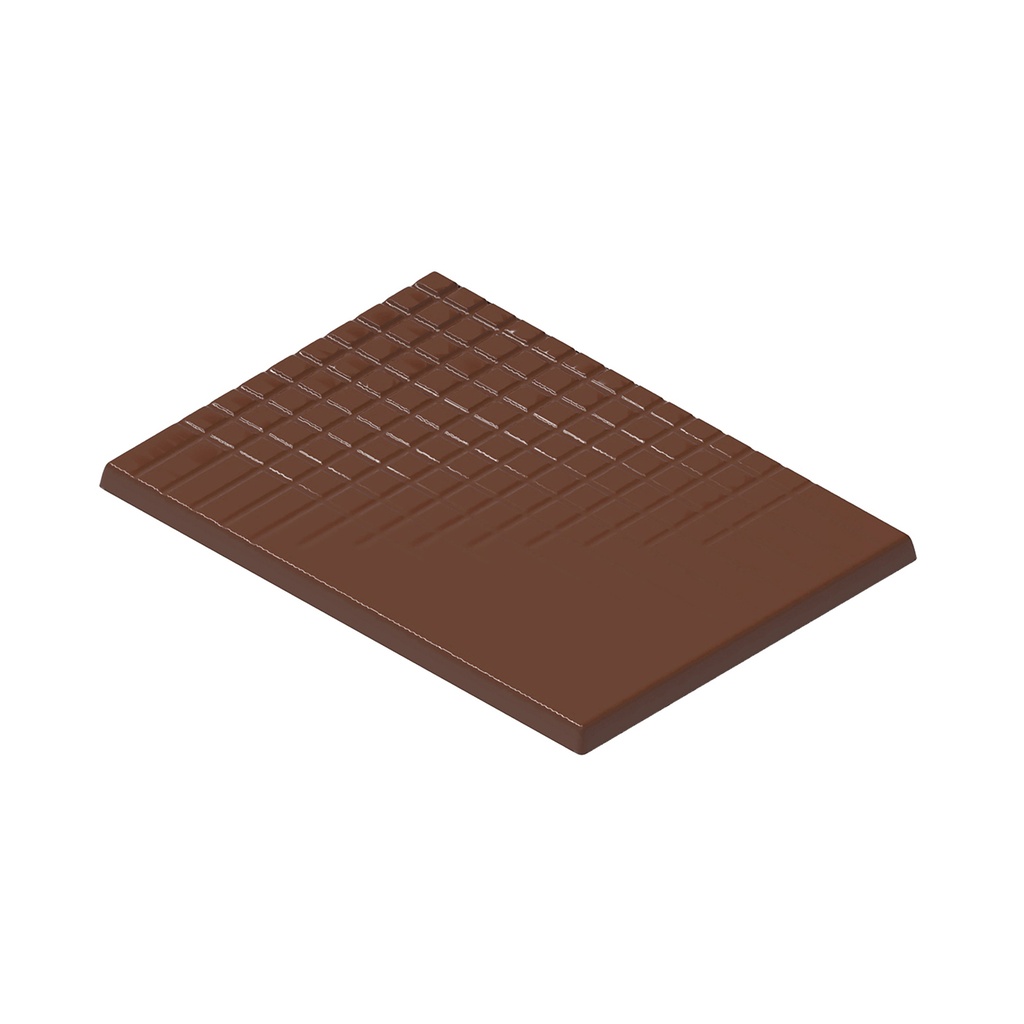 Chocoladevorm matinette met raster