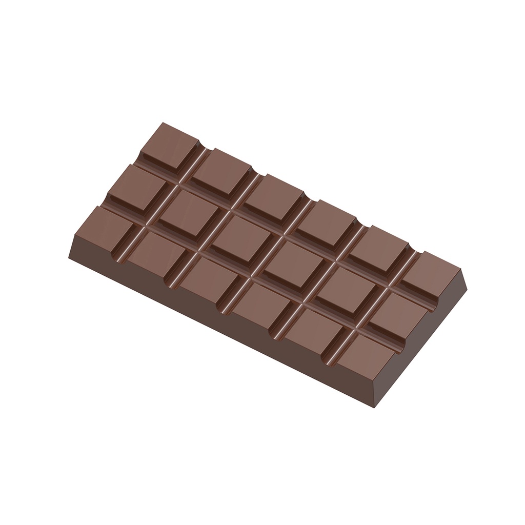 Molde de chocolate tableta 3 x 6 trozos