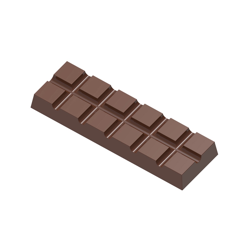 Chocolate mould tablet 2 x 6 cubes