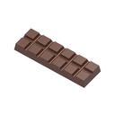 Chocolate mould tablet 2 x 6 cubes