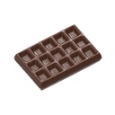 Schokoladenform Brüsseler Waffel klein